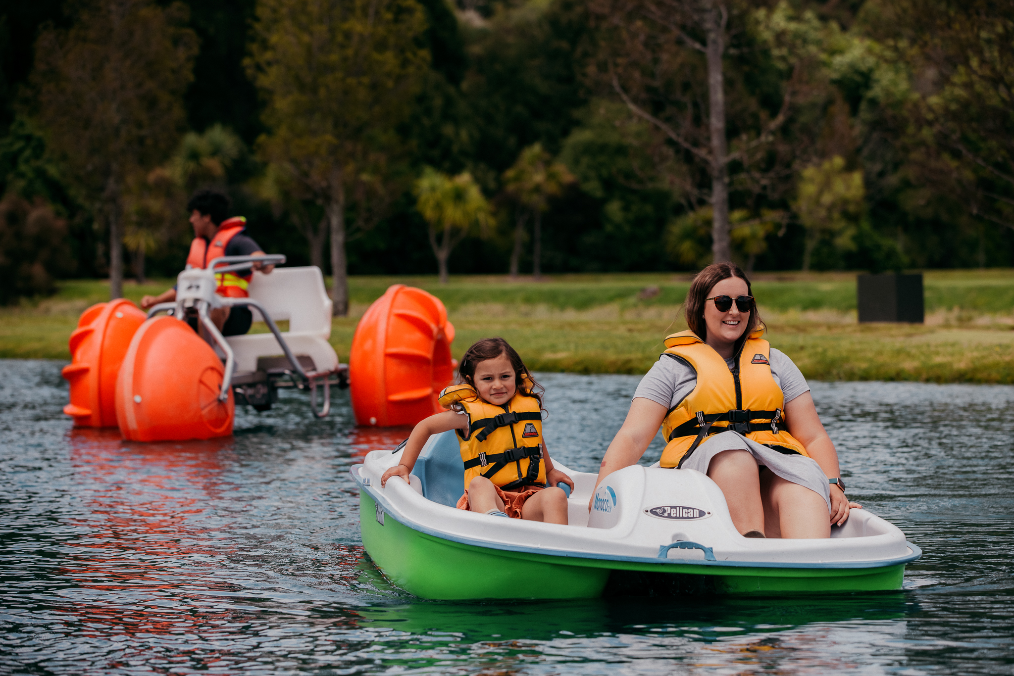 Pedal Boats Huka Prawn Park