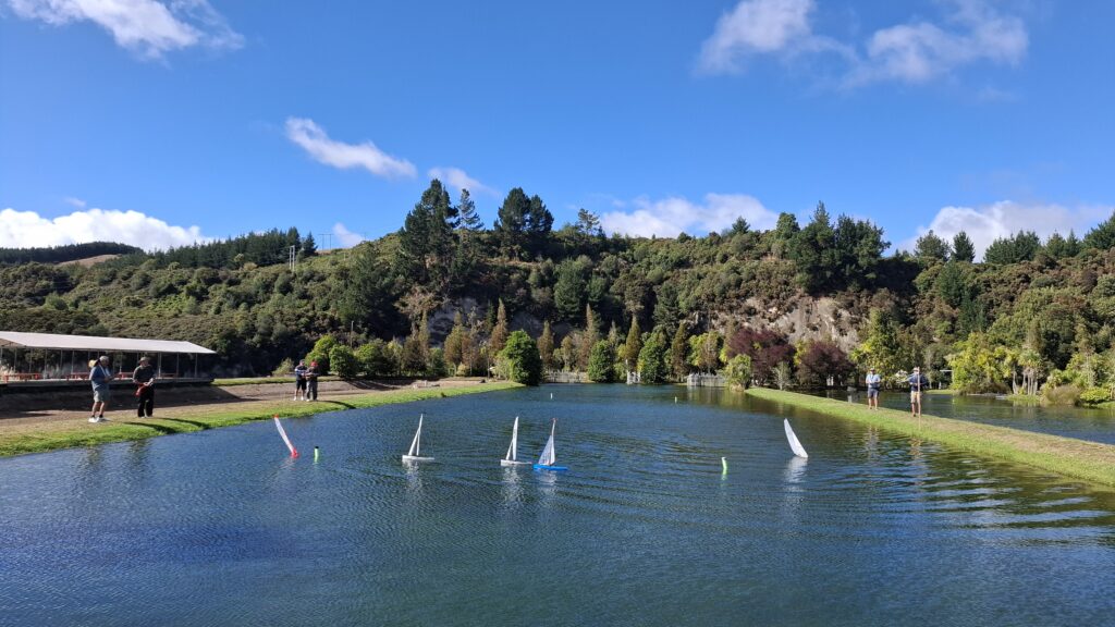 Exciting New Home for Taupo’s Model Sailboat Group at Prawn Park!